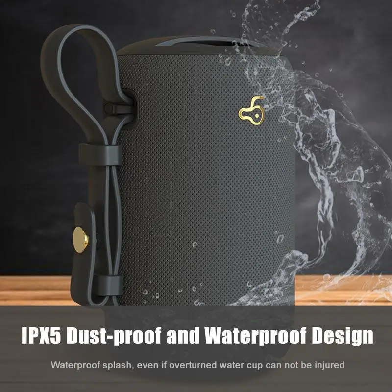 Портативный Bluetooth динамик мини открытый пыле и водостойкий беспроводной громкий