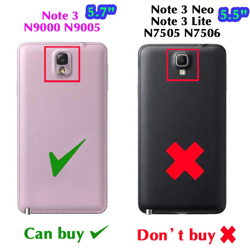 flip cover leather phone case for samsung galaxy note 3 galaxi not note3 sm n900 n9000 n9005 s sm n900 sm n9005 smart view chip free global shipping