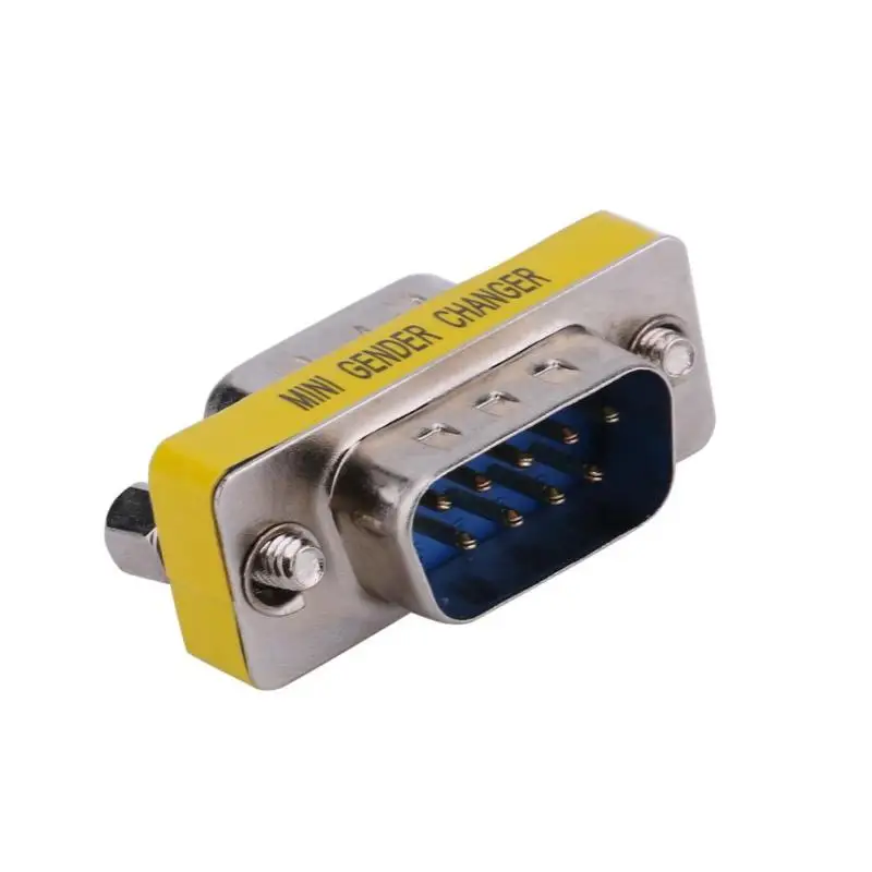 2 шт. DB9 9 Pin VGA 15Pin мини Femal штекер пол Changer конвертер адаптер разъем|Компьютерные