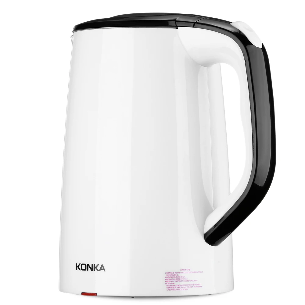 KONKA KEK 15DG1585 1500 Вт 1.8л электрический чайник для воды Двухслойный стальной