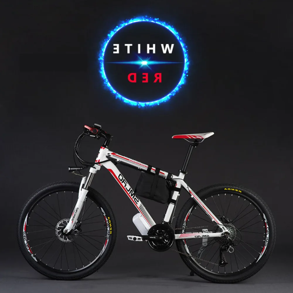 Оригинальный 26 Дюймов 48v 500w 12a литиевая Батарея горный электрический велосипед