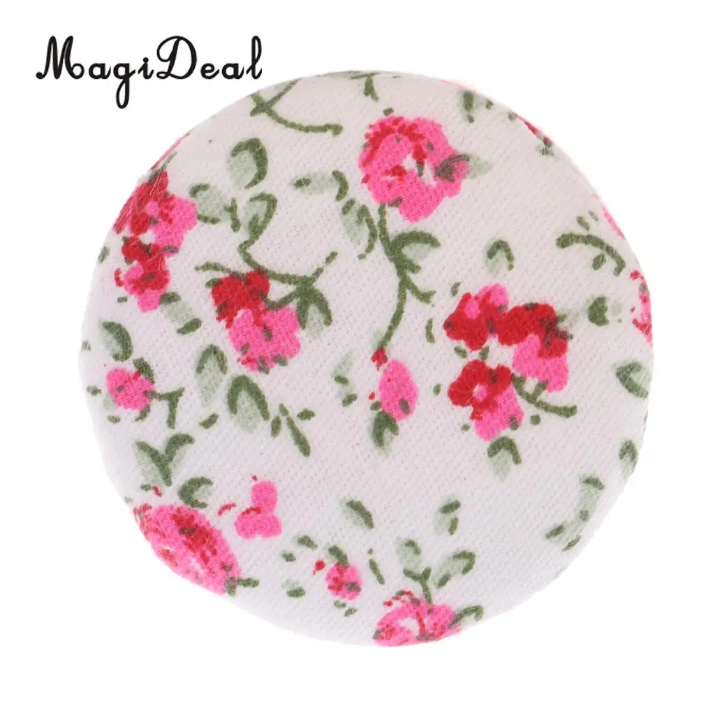 MagiDeal масштаб 1/12 миниатюрная мебель для кукольного домика круглый цветочный стул