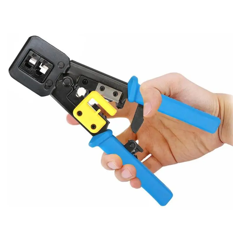 Alloet 18 шт./компл. RJ11 RJ45 портативный набор инструментов для ремонта сети кабель Ethernet