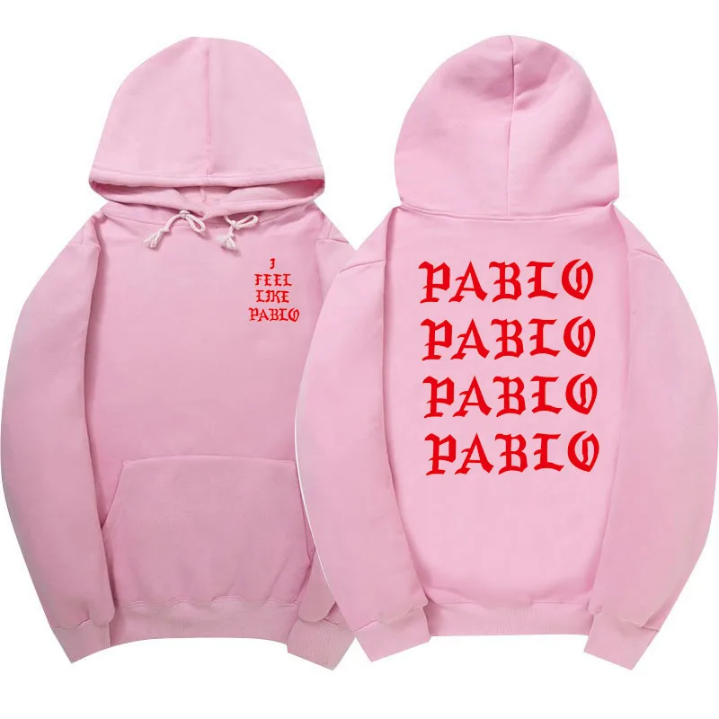I Feel Like West sweat homme толстовки мужские хип хоп уличные Пабло худи Бесплатная доставка