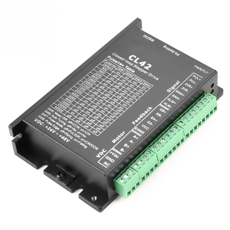 42CME06 NEMA17 2 фазы шаговый и CL42 Драйвер набор 24 50VDC фитинг новое поступление|Шаговый