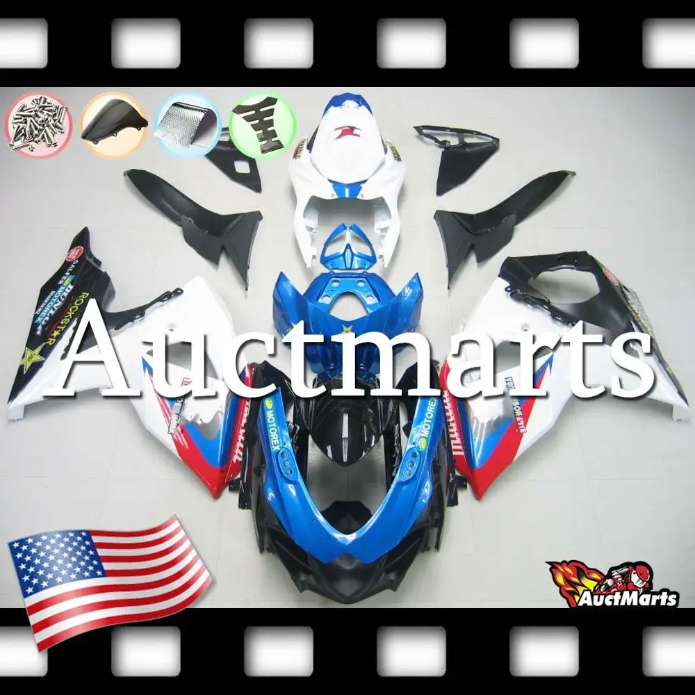 Для Suzuki GSX R 1000 K9 2009 2016 09 10 11 12 13 14 15 16 комплект обтекателей (P/N:2k25)|Полные комплекты