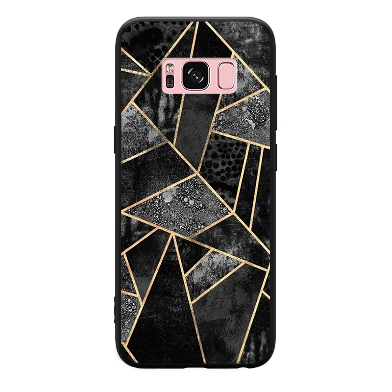 Irregular Solid Geometry Marble Pattern For Samsung Galaxy A3 A5 A8 J3 J5 J7 2015 2016 2017 2018 Hard Phone Case | Мобильные