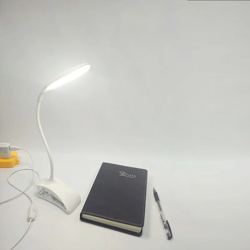 Настольная лампа с зажимом Вт USB светодиодный Eye Protection складной 3 2 затемнения
