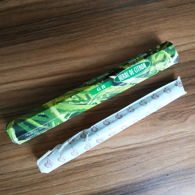 S One Big Box Inidan благовония Лимонная трава палочка 110 шт./лот палочки для деревянных