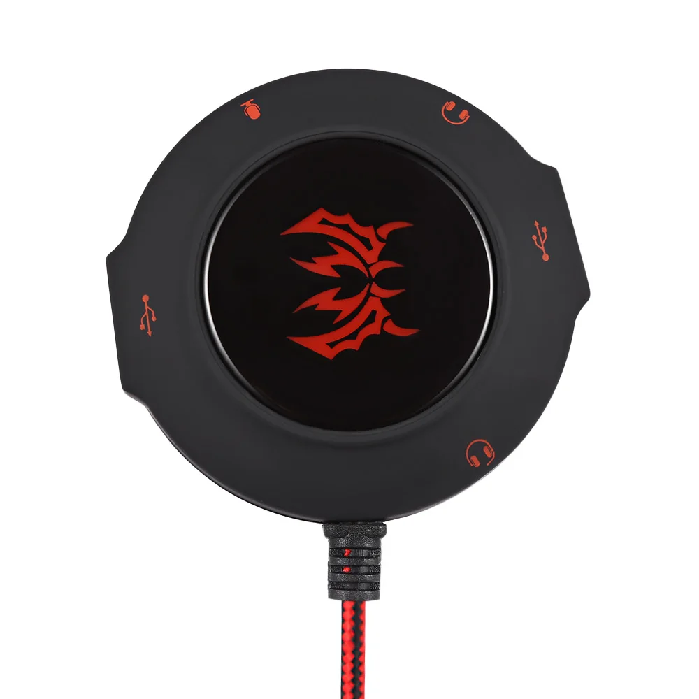 KOTION каждый S2 внешняя звуковая карта USB Plug and Play стерео гарнитура адаптер для ПК