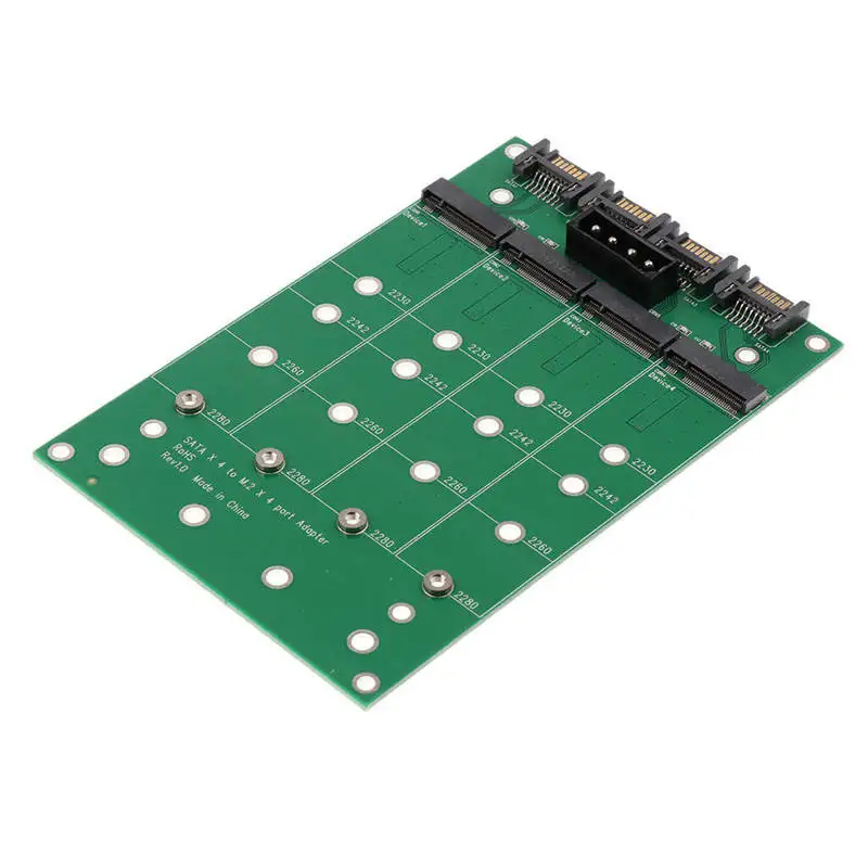 Sata к Ngff Ssd адаптер карты X4 M.2 (Ngff) конвертер|Платы расширения| |