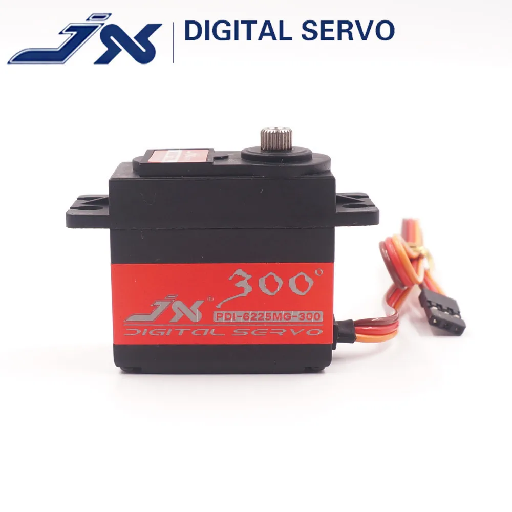 Jx PDI 6225MG 300 градусов 25 кг металлическая Шестерня цифровой стандартный сервопривод