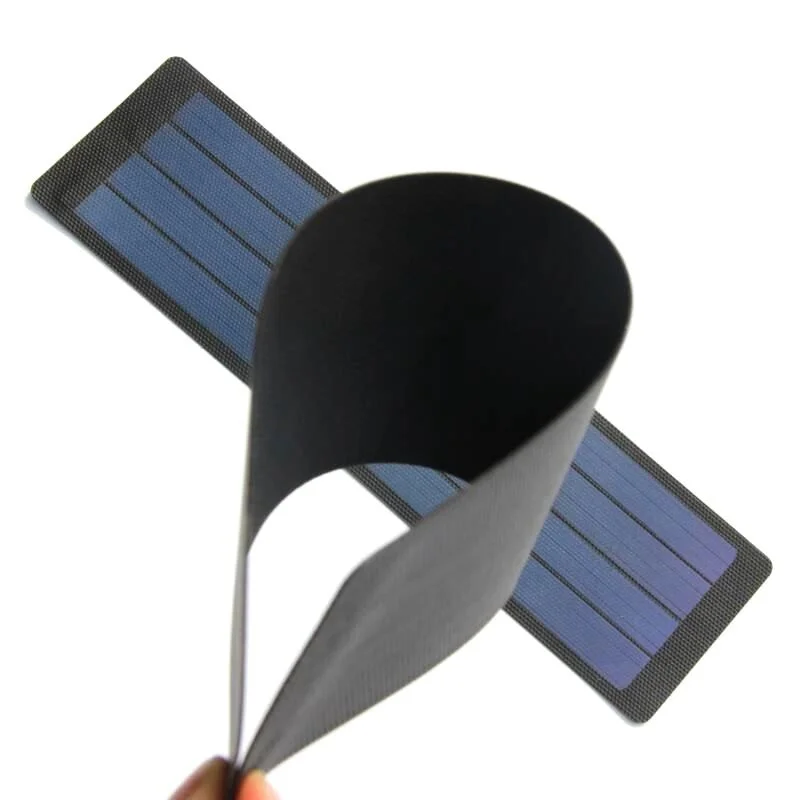 IG 2W 6V Гибкая солнечная батарея Аморфный Кремний складная панель DIY Солнечное