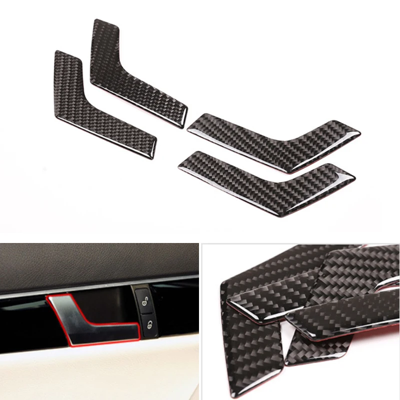 4 шт. отделка для дверей салона автомобиля Mercedes Benz C Class W204 2005 2006 2007 - 2010 2011 2012 |