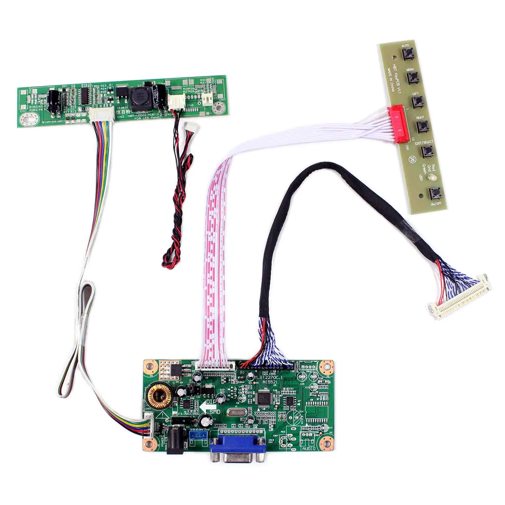 Плата контроллера VGA для ЖК экрана диагональю 17 дюймов M170ETN01.1 19 M190ETN01.0|Запасные