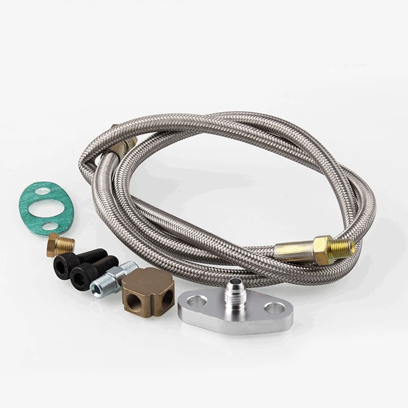 

Fitting Kit Turbo Oil Inlet Need Line For T3 Turbocharger