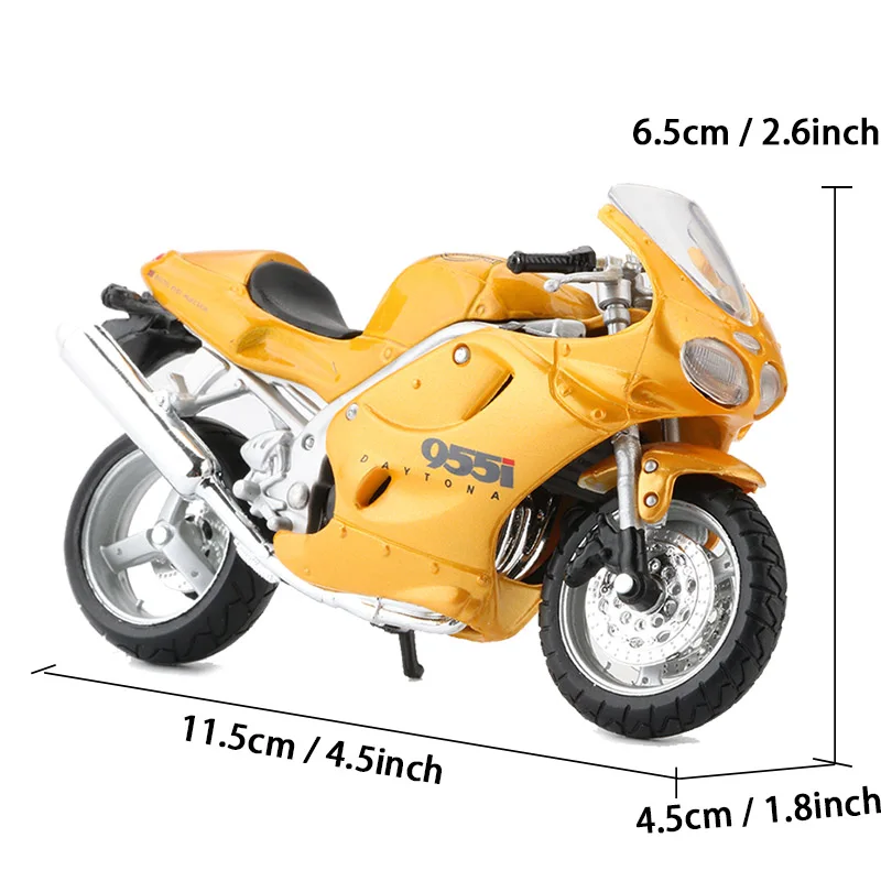 Maisto 1:18 сплава модель мотоцикла Игрушка Daytona мотоцикл моделирование модели