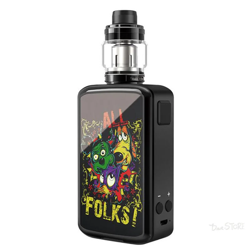 Электронная сигарета высокой мощности Vape комплект 228 Вт коробка мод с 5 мл бак