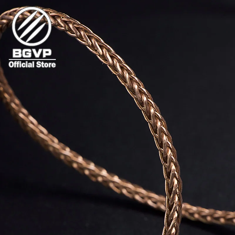 BGVP 6N 400 Core наушники OCC кабель 2 5 мм 3 DIY Кабель Aficionados MMCX сменный Hi Fi для наушников