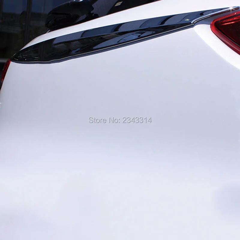 Для Mazda CX 3 CX3 2016 2017 2018 ABS Задняя Крышка багажника задняя дверь крышка молдинг
