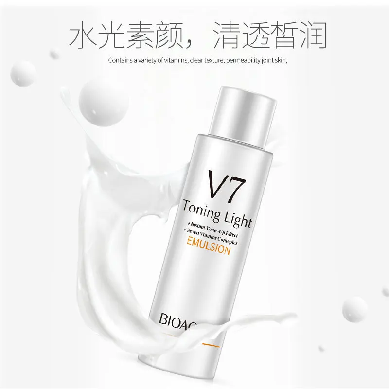 BIOAQUA Dr V7 эмульсия тонизирующий легкий крем для ухода за кожей 120 г увлажняющий