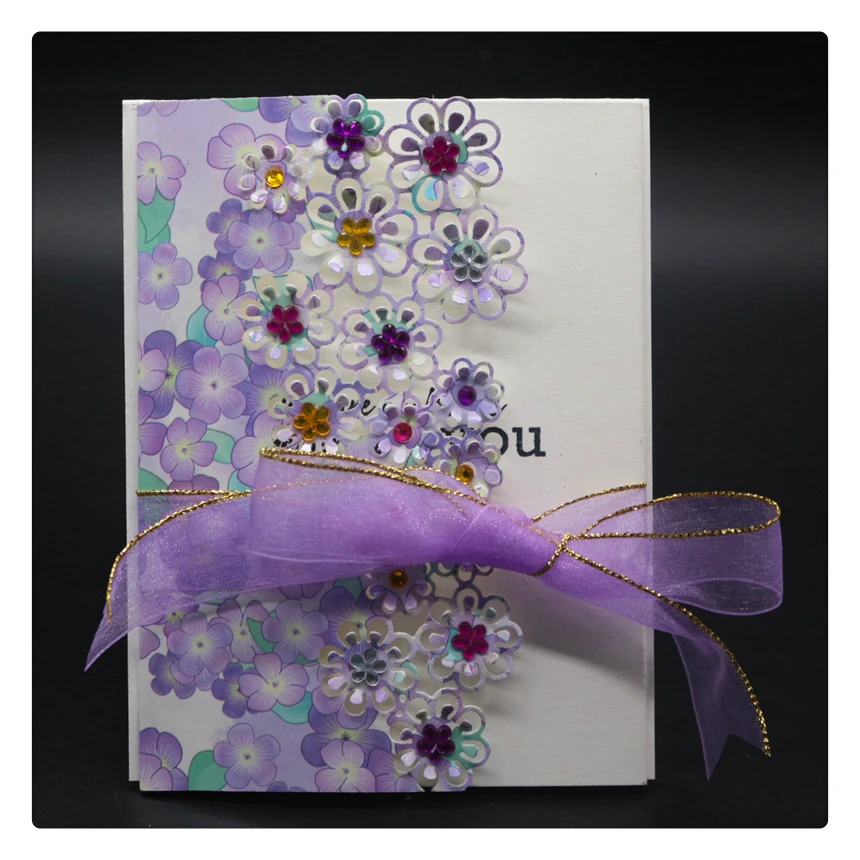 YINISE альбом для скрапбукинга металлические режущие штампы трафареты кружевной