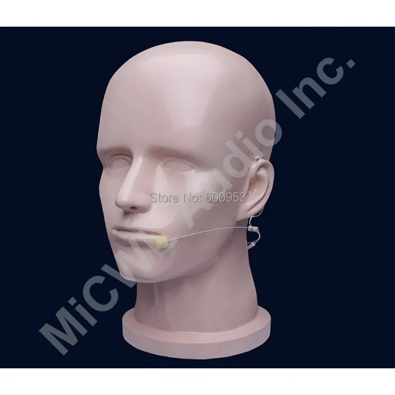 Бежевая всенаправленная беспроводная гарнитура наголовный микрофон Mics для AKG