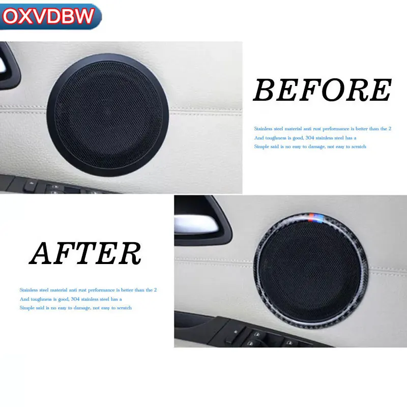 Для BMW E90 320i 325i E84 X1 аксессуары из углеродного волокна Автомобильный Дверной