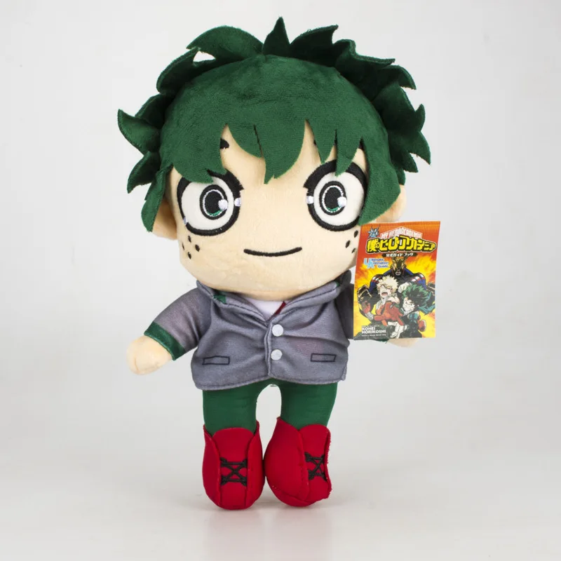 28 см My Hero academic плюшевые игрушки amime Midoriya Izuku фигурку куклы косплей милый Q версия