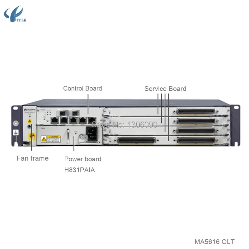 Цифровой мультиплексор Hua wei IP DSLAM SmartAx HUA WEI MA5616 шасси CCUB + PDIA 4 платы VDLE (VDSL 128 P)