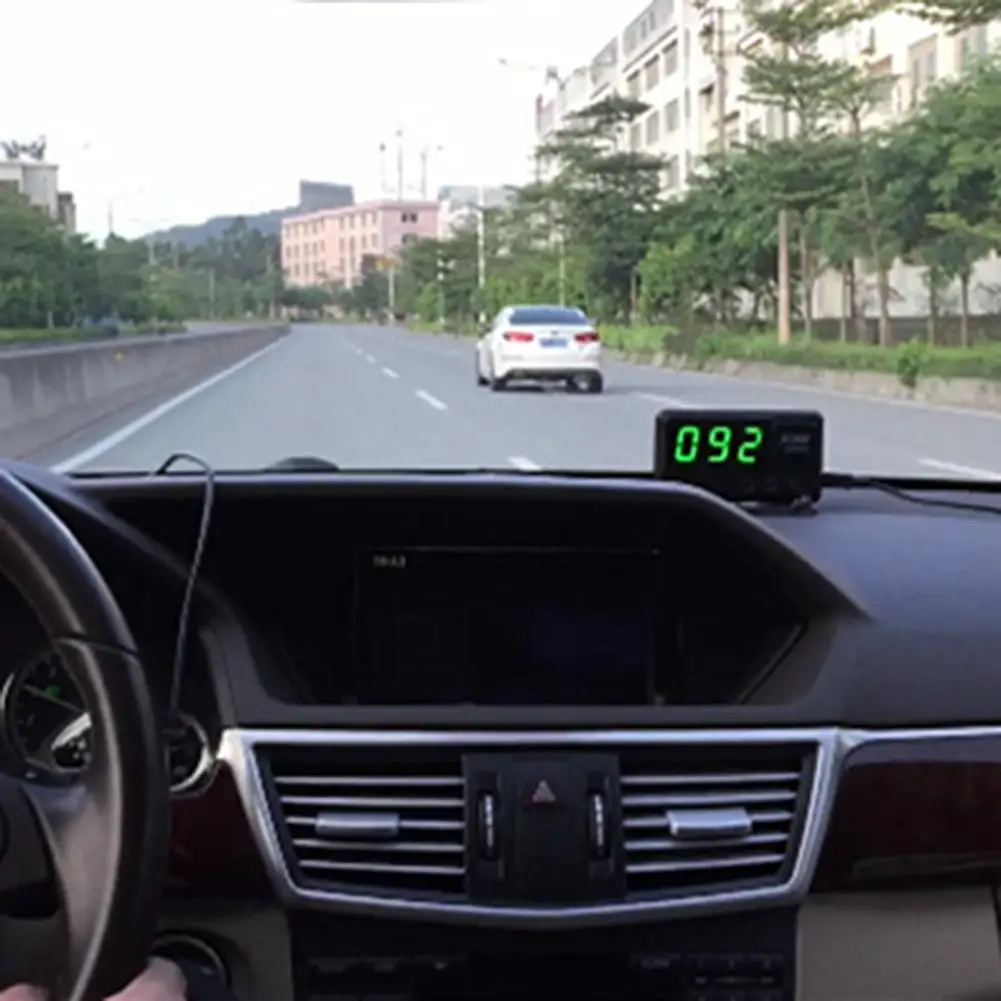 

C60 Car HUD Head-Up Display Speedometer GPS Satellite Projection Display Head-Up Display