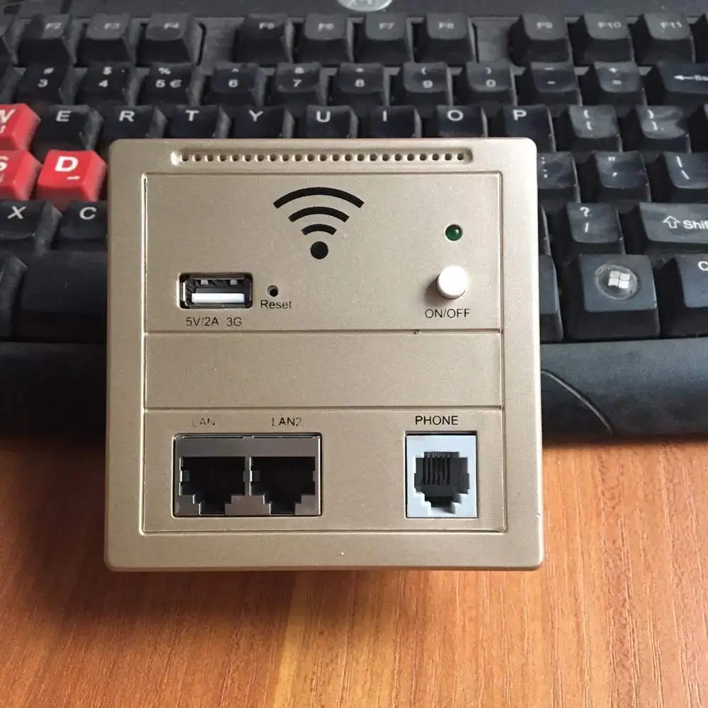 Wi Fi роутер умная розетка встроенный 3g USB точка доступа беспроводной в стеновой
