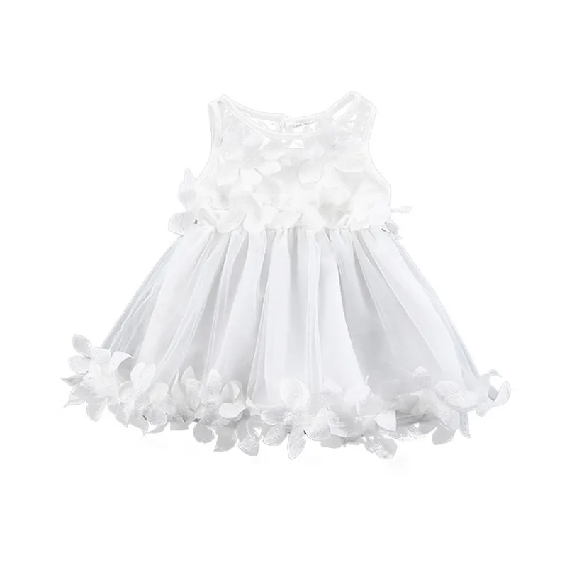 Платья для маленьких девочек летнее платье на крестины кружевное Vestido Infantil