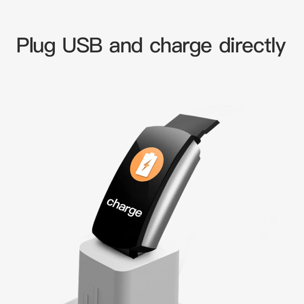 Смарт-часы Bluetooth 0 96 дюймов Android IOS USB зарядное устройство монитор сердечного ритма