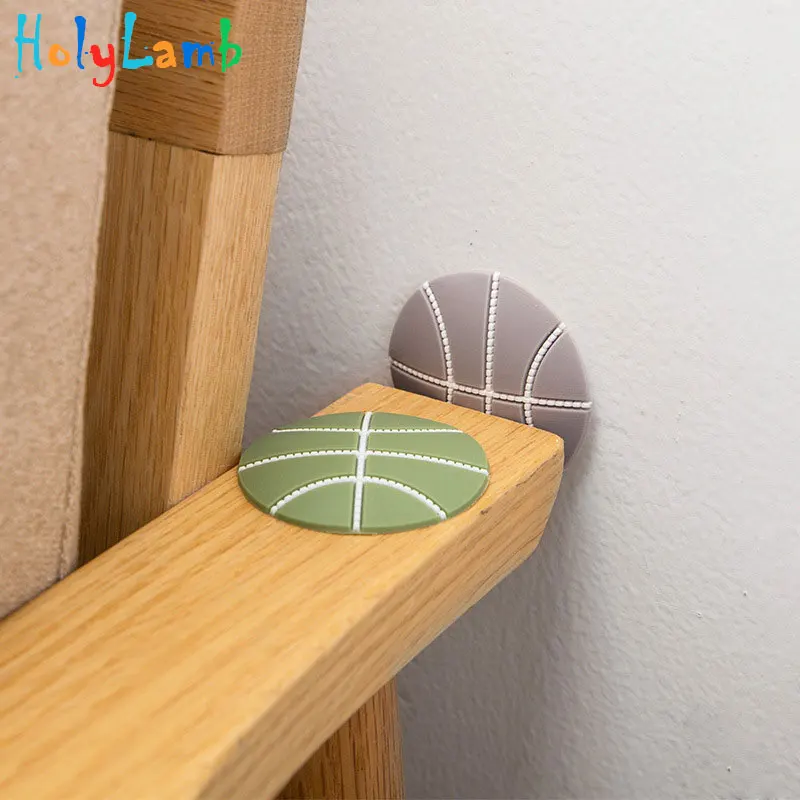 4 шт./лот баскетбольный узор защита от детей амортизатор безопасности для двери