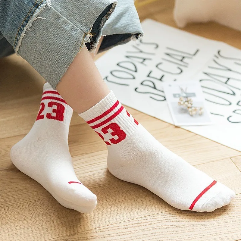 Happy носки для девочек Calcetines Divertidos женщин летние Moda Feminina Высокое качество цифровой