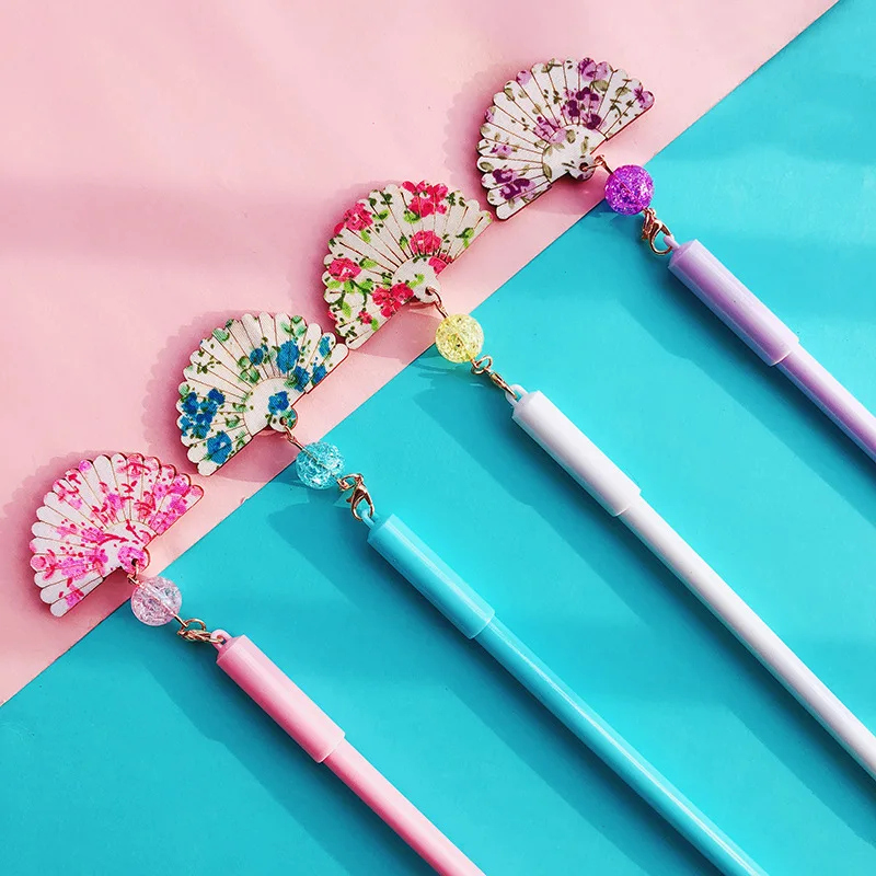 Ручки + зажим / набор Улица Сезам Fuji семейная гелевая ручка kawaii черная школьная