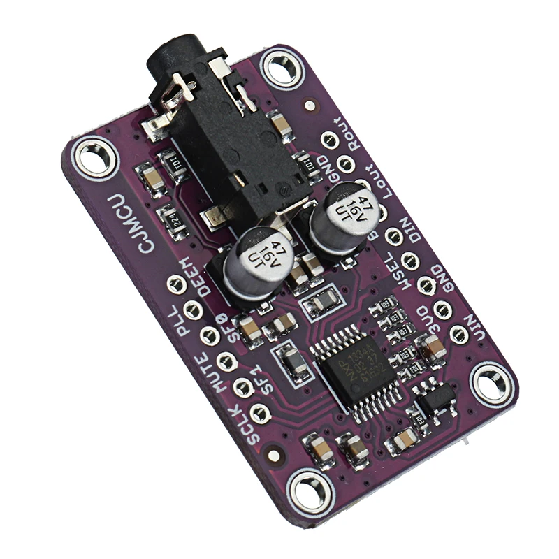 Модуль DAC CJMCU 1334 UDA1334A I2S аудио стерео декодер модуль плата для Arduino 3 V 5 V|ЦАП| |