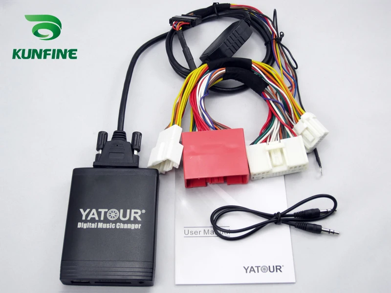 Автомобильный цифровой музыкальный адаптер Переходник USB SD Aux MP3 интерфейс
