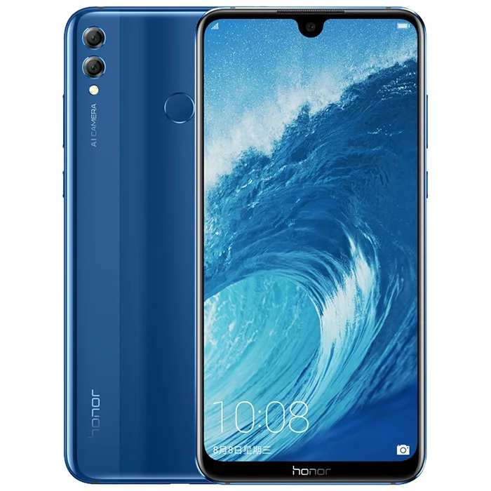 Honor 8X Max 7 12 дюйма Мобильный телефон Android 8 1 16 МП Восьмиядерный экран отпечатков