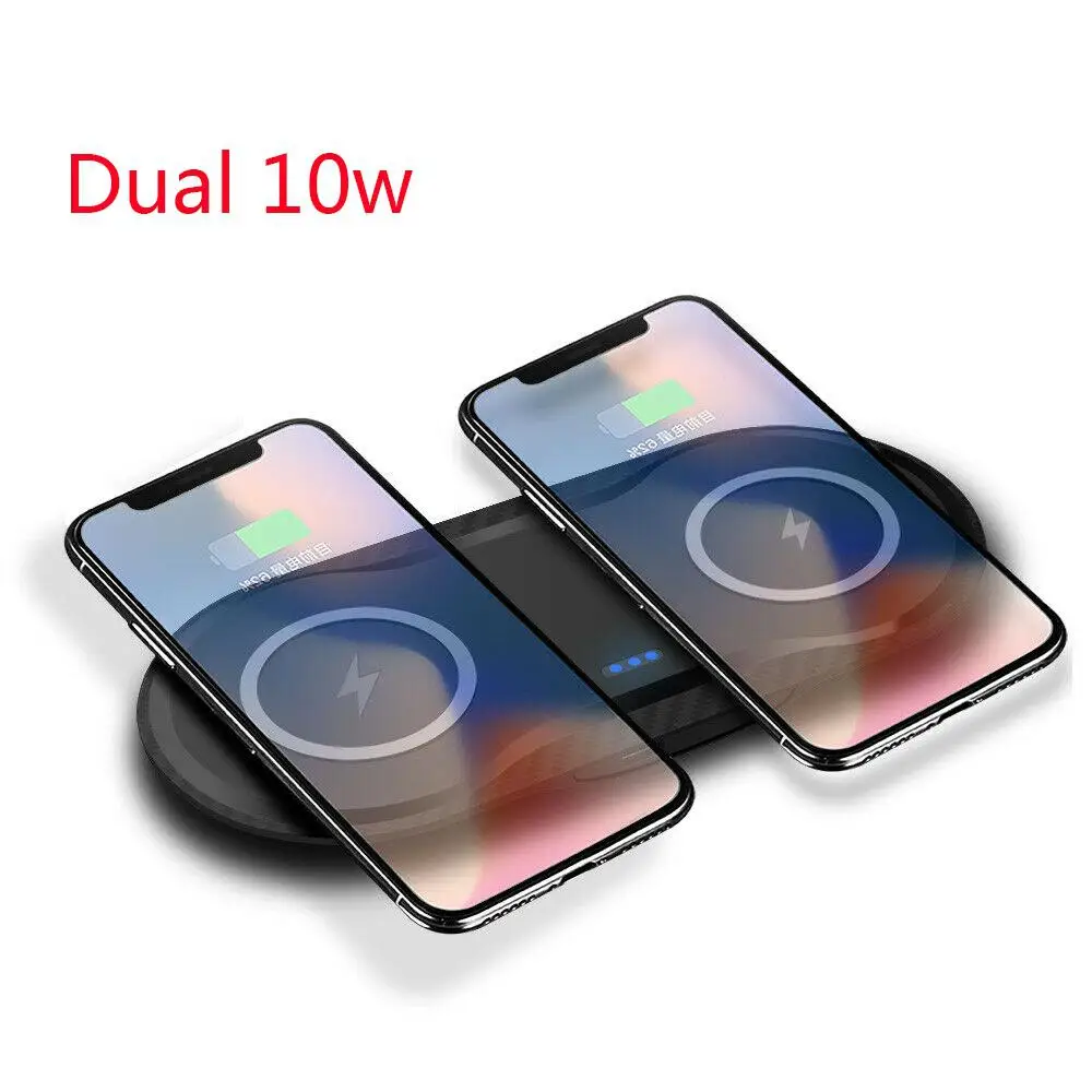 DSstyles Qi Беспроводное зарядное устройство для зарядки телефона коврик iPhone XS Max samsung