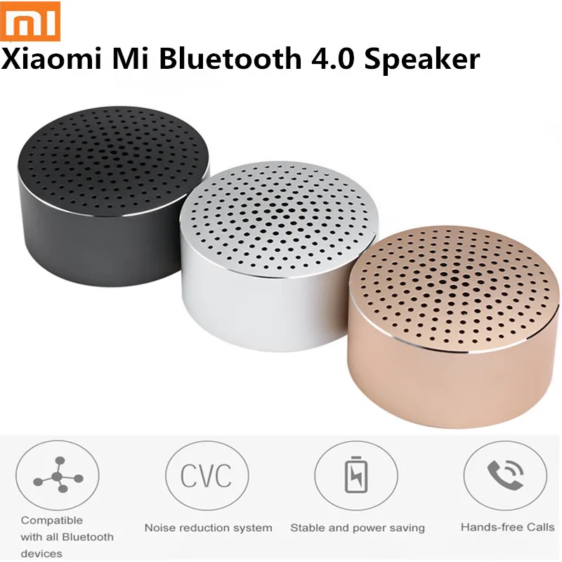Оригинальный Xiaomi Mi беспроводной Bluetooth 4 0 динамик шум снижение стерео портативный
