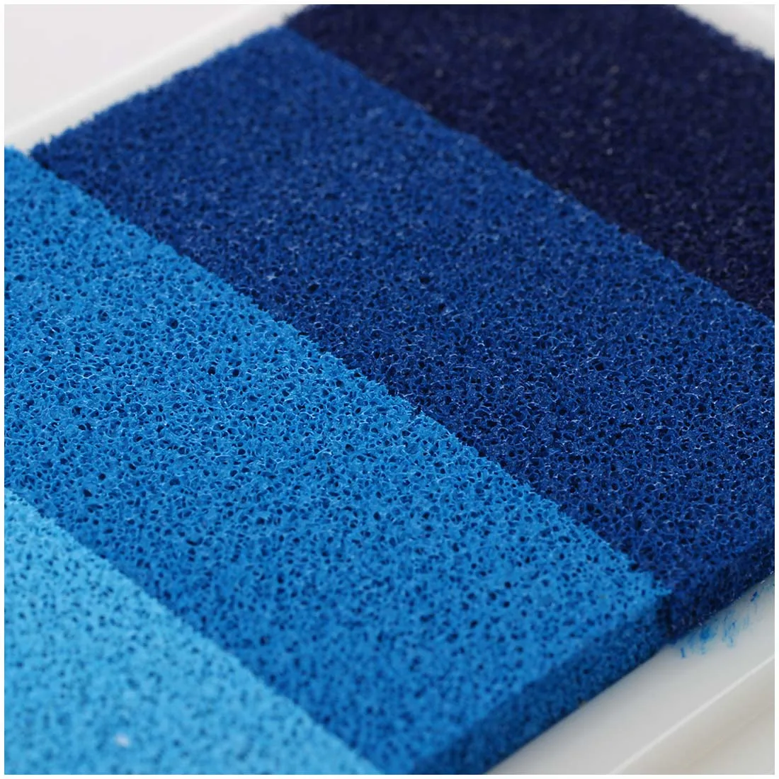 Акция! Синий многожильный 4 вида цветов чернильный штамп коврик Inkpad на масляной