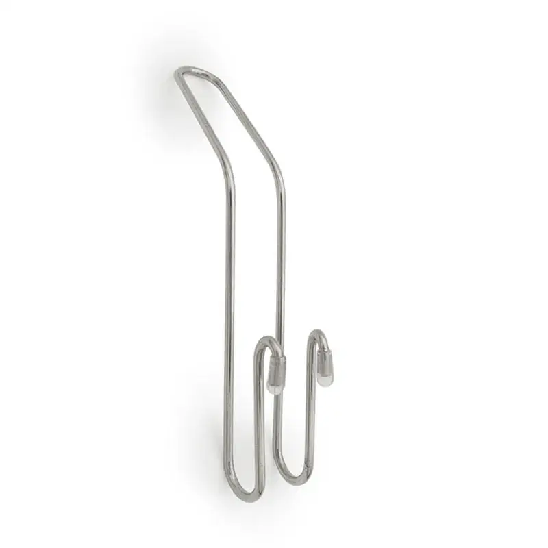 OUNONA 2pcs Multi-function Stainless Steel Metal Car Hooks Creative Chair Back Concealed Seat | Дом и сад