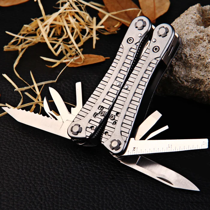Ganzo G105 многофункциональные складные карманные плоскогубцы мини с 10 шт. отвертки
