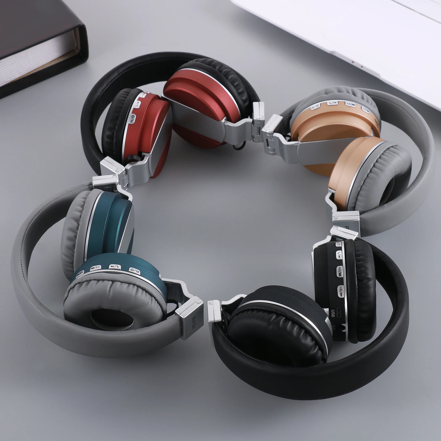 Kubite FE 018 портативные складные FM радио 3 5 мм NFC Bluetooth наушники гарнитура с