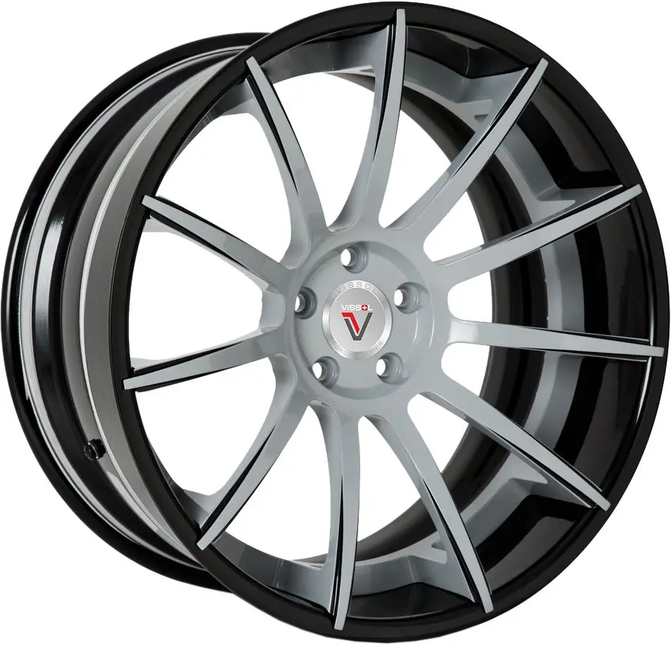 VISSOL F 190 9.5x20/5x112 ET38 D66.6 BLACK_WITH_MACHINED_FACE|Диски колёсные| |
