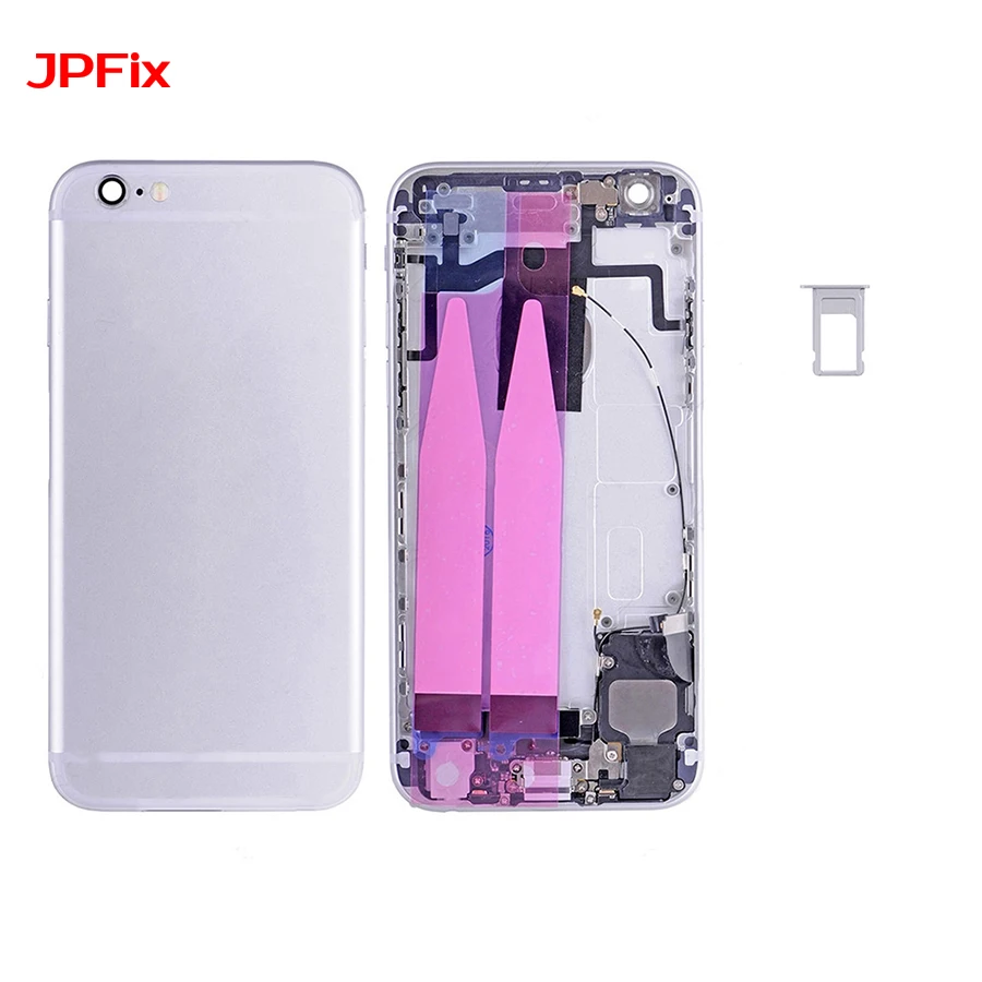 JPFix для iPhone 6S задняя крышка батареи корпус средняя замена шасси с небольшими