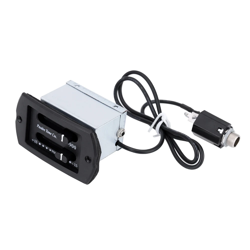 Акустическая гитара с пассивным тоном и регулятором громкости эквалайзер