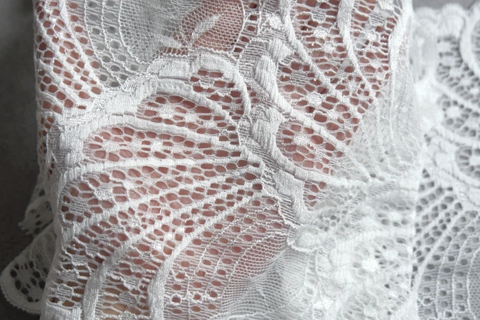 4 yards/lot white black 17 cm width Elastic Lace Trim Ribbon Fabric DIY Crafts Sewing Supplies Stretch Decoration Accessories | Дом и сад